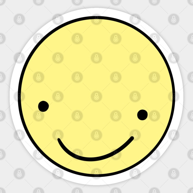 Smiley Face - derpy Sticker by nuttypark